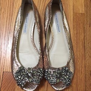 Vera Wang Lavendar flats